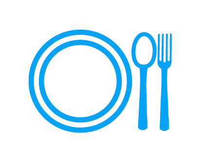 business icon, restaurant