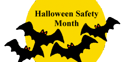 halloween safety month 