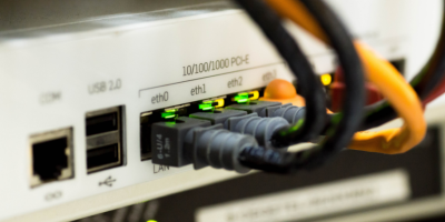 internet router, cable box