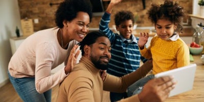 maxxcommunity blog, how to improve home network family waving on tablet