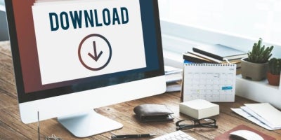what is download speed, image of a file that says download speed on a computer, 