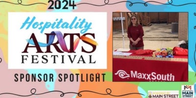 booneville holiday arts festival, maxxsouth sponsor spotlight