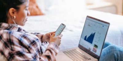 improve wifi, wifi tips, maxxsouth blog, lady on laptop