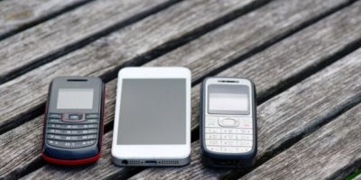 history of the phone, when was the phone invented, image of three phones