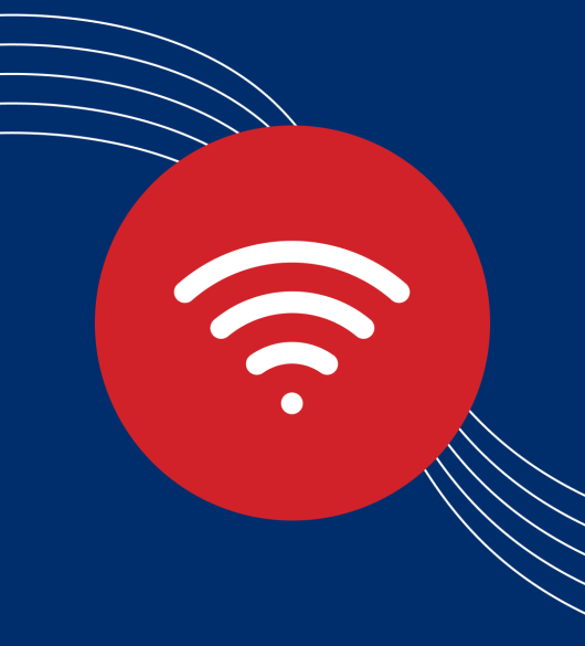 wifi icon representing reliable internet