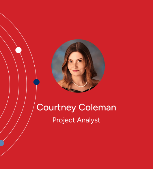 Headshot of Courtney Coleman, Project Analyst