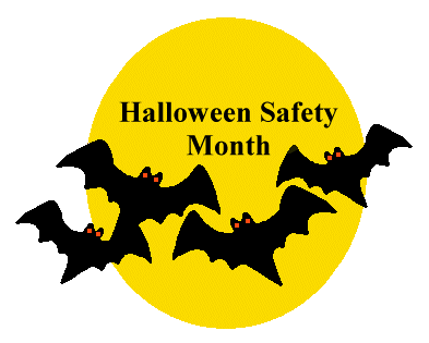 halloween safety month 
