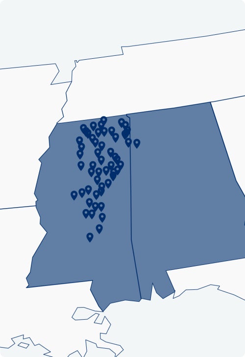 Full service map