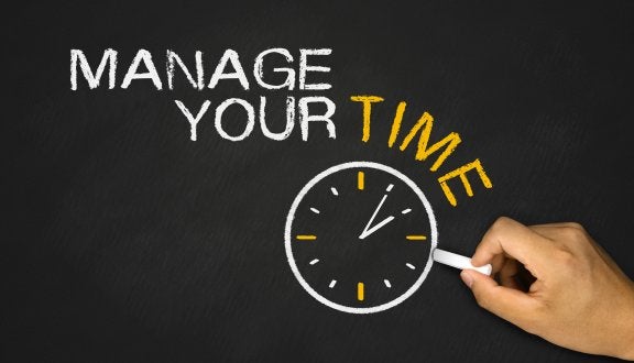 Manage your time