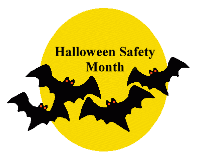 halloween safety month 