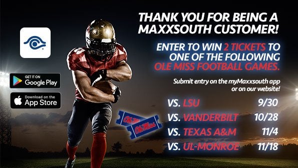ole miss ticket giveaway. football tickets