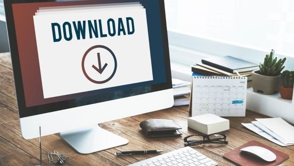 what is download speed, image of a file that says download speed on a computer,