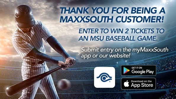 maxxsouth contest, msu baseball