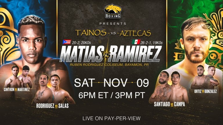 Boxing: Matias vs. Ramirez